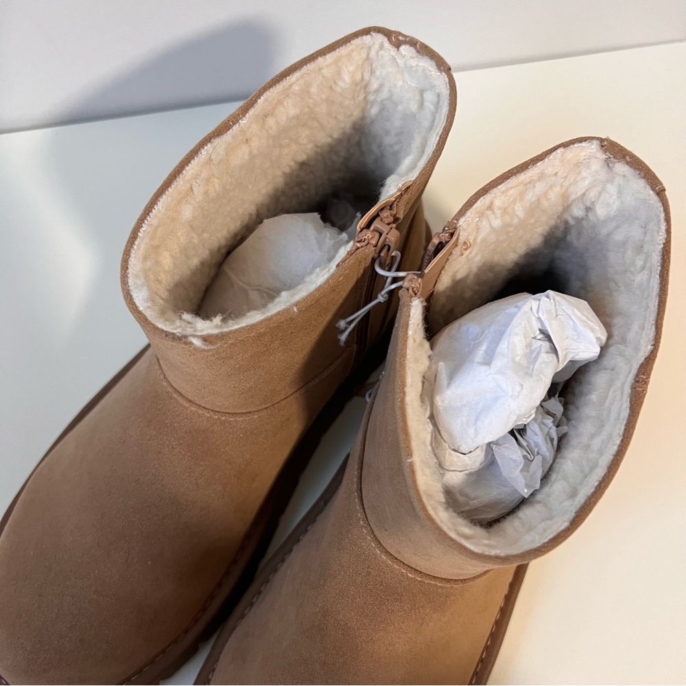 Universal Thread Women's Tan May Suede Booties wi… - image 8